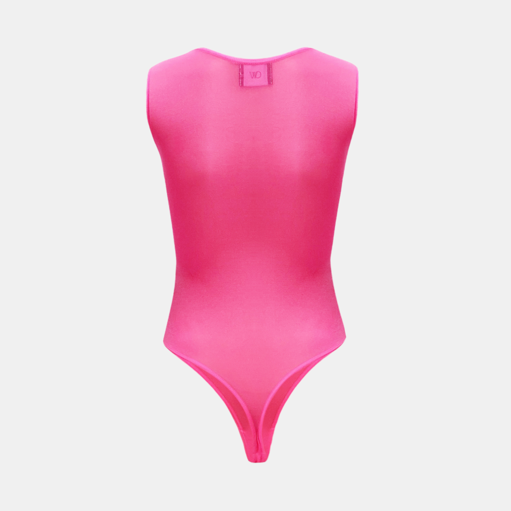 OW Collection CLARA Sheer Bodysuit Bodysuit 021 - Pink Dreams