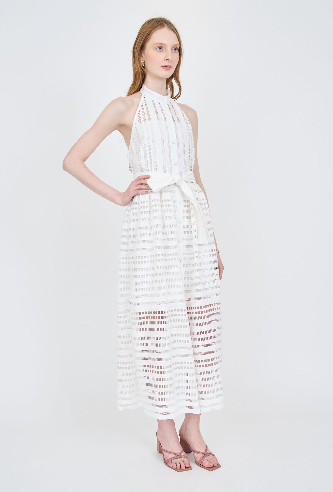 Phoebe Dress | White