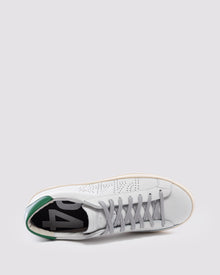 Men | John Sneaker | White/Green
