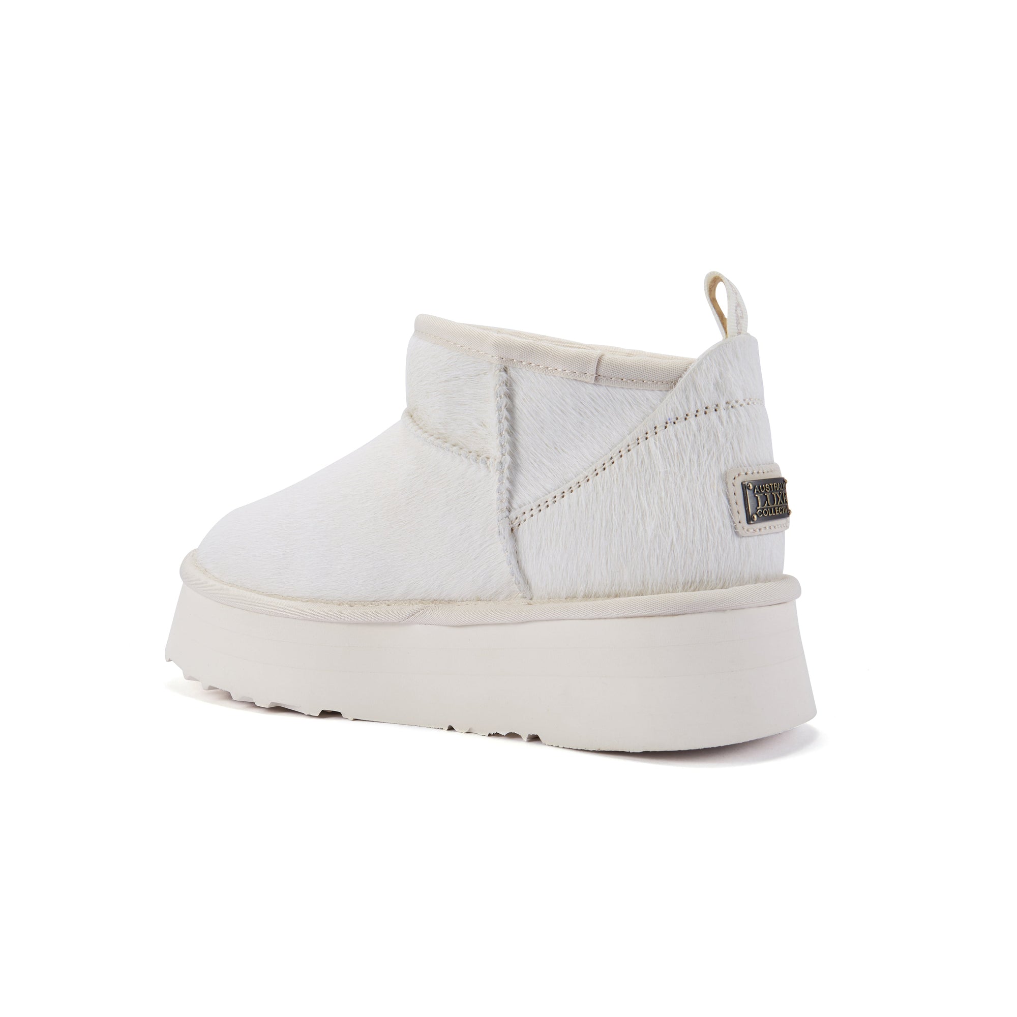 COSY ULTRA SHORT PLATFOAM CREAM - Australia Luxe Collective