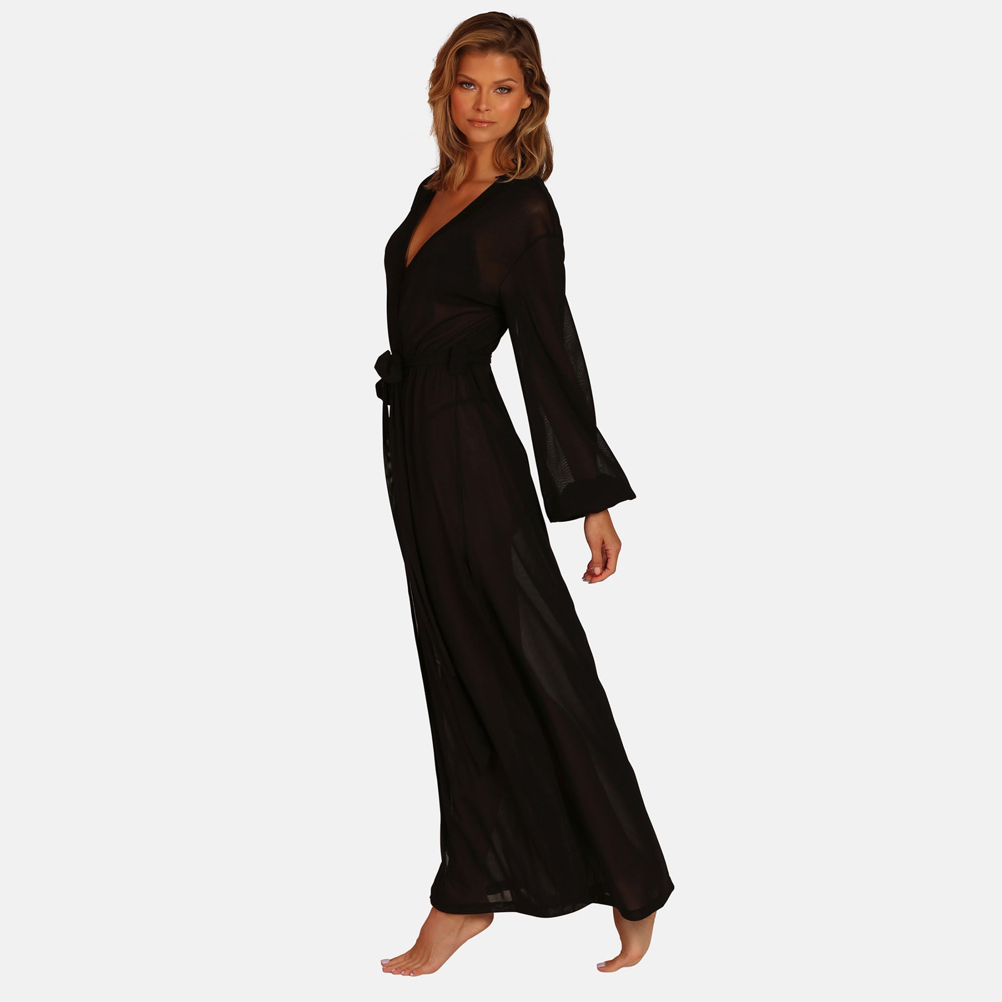 OW Swim CREEK Cover Up Account 002 - Black Caviar