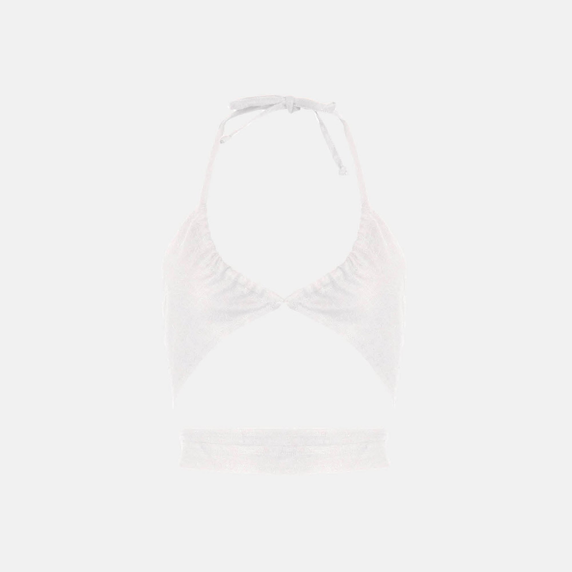 OW Swim CRETE Top Account 001 - White