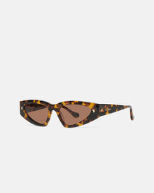 Crista Bio-Plastic D-Frame Sunglasses | Dark Amber