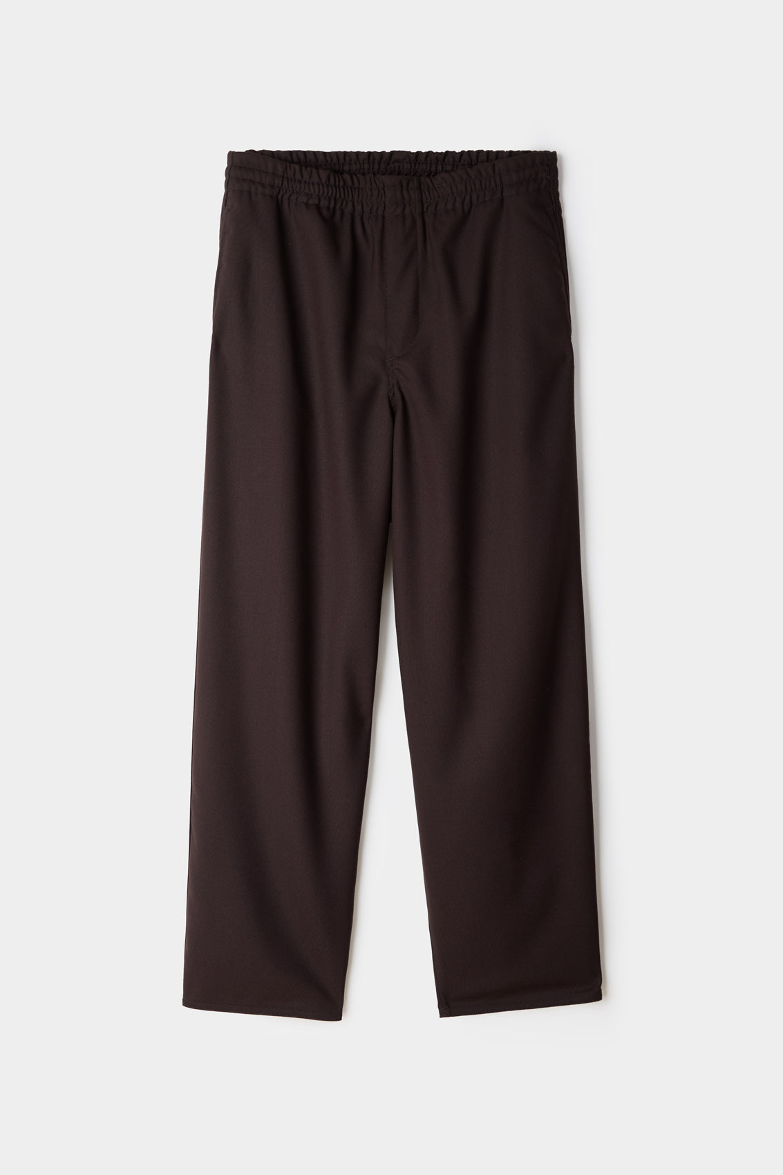 Elastic Pants | Men | Brown