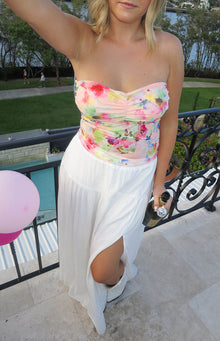 Cade Maxi Skirt | White