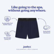 Modal Waffle Spa Short | Navy