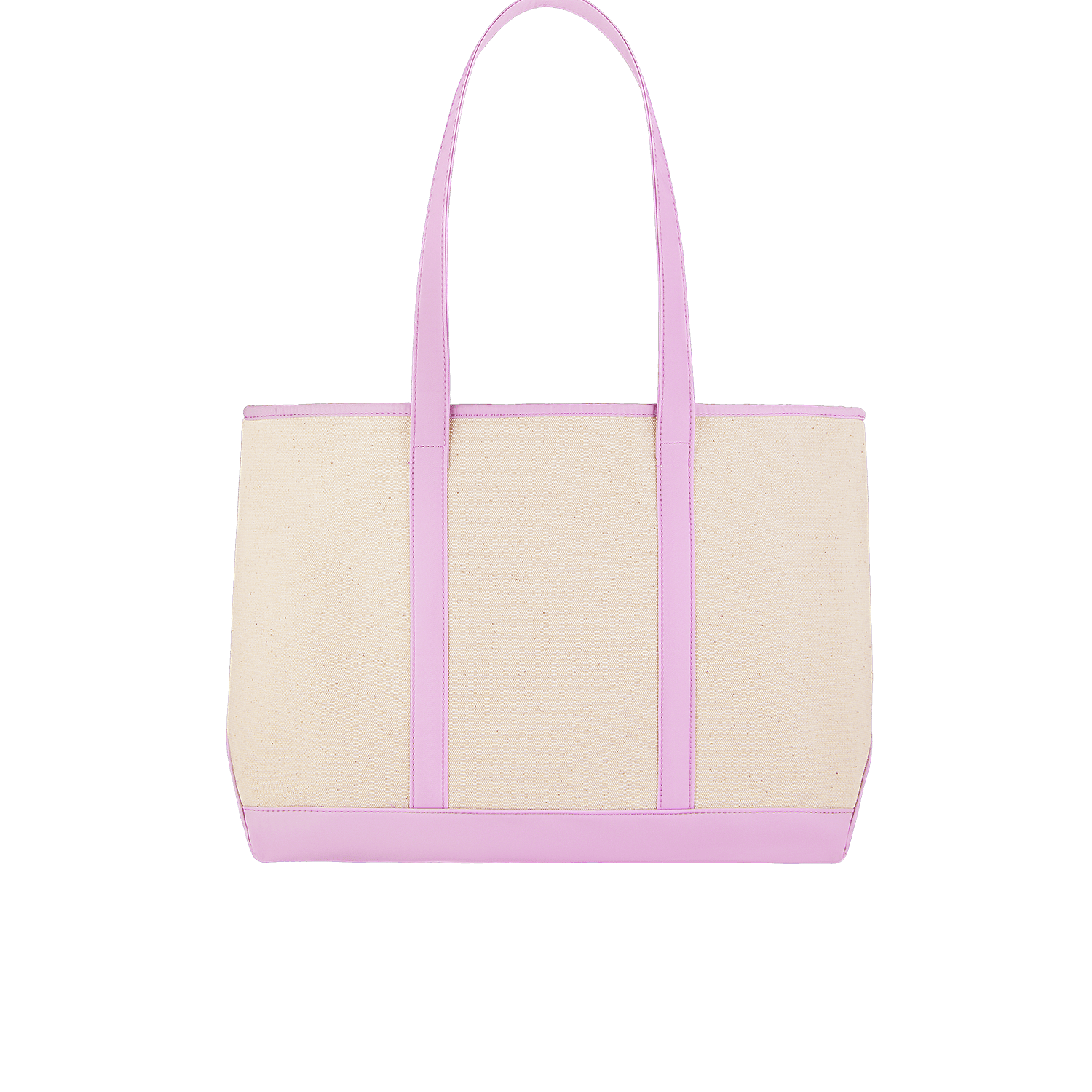 Canvas & Nylon Tote | Grape