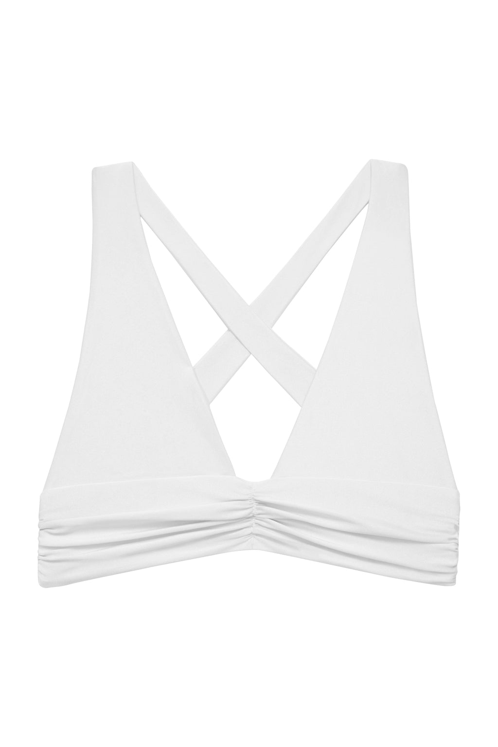 Capri Top | White Matte