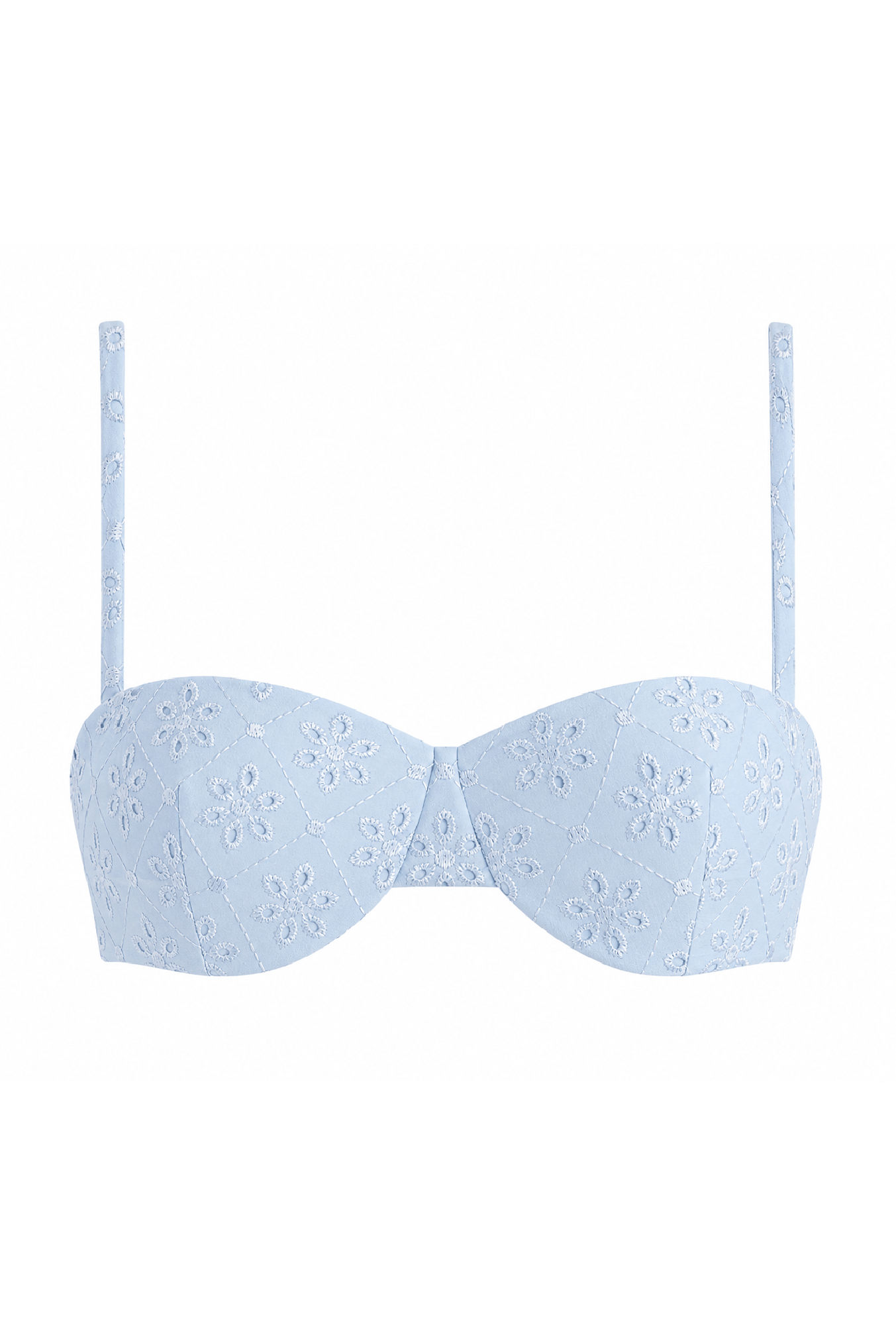The Ingrid Top | Broderie Anglaise Ash