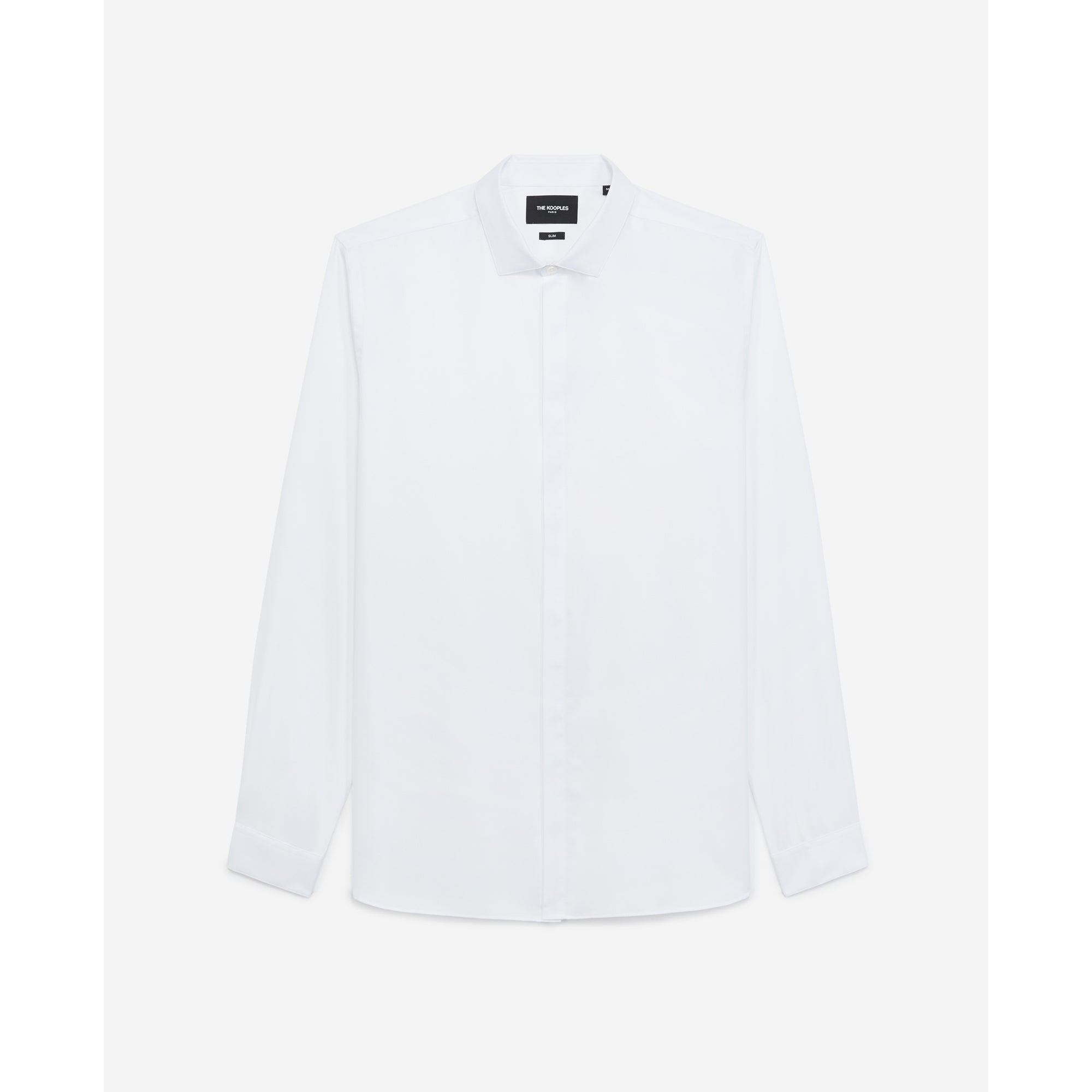 Chic Shirt In Cotton W/Cutaway Collar | Men | White