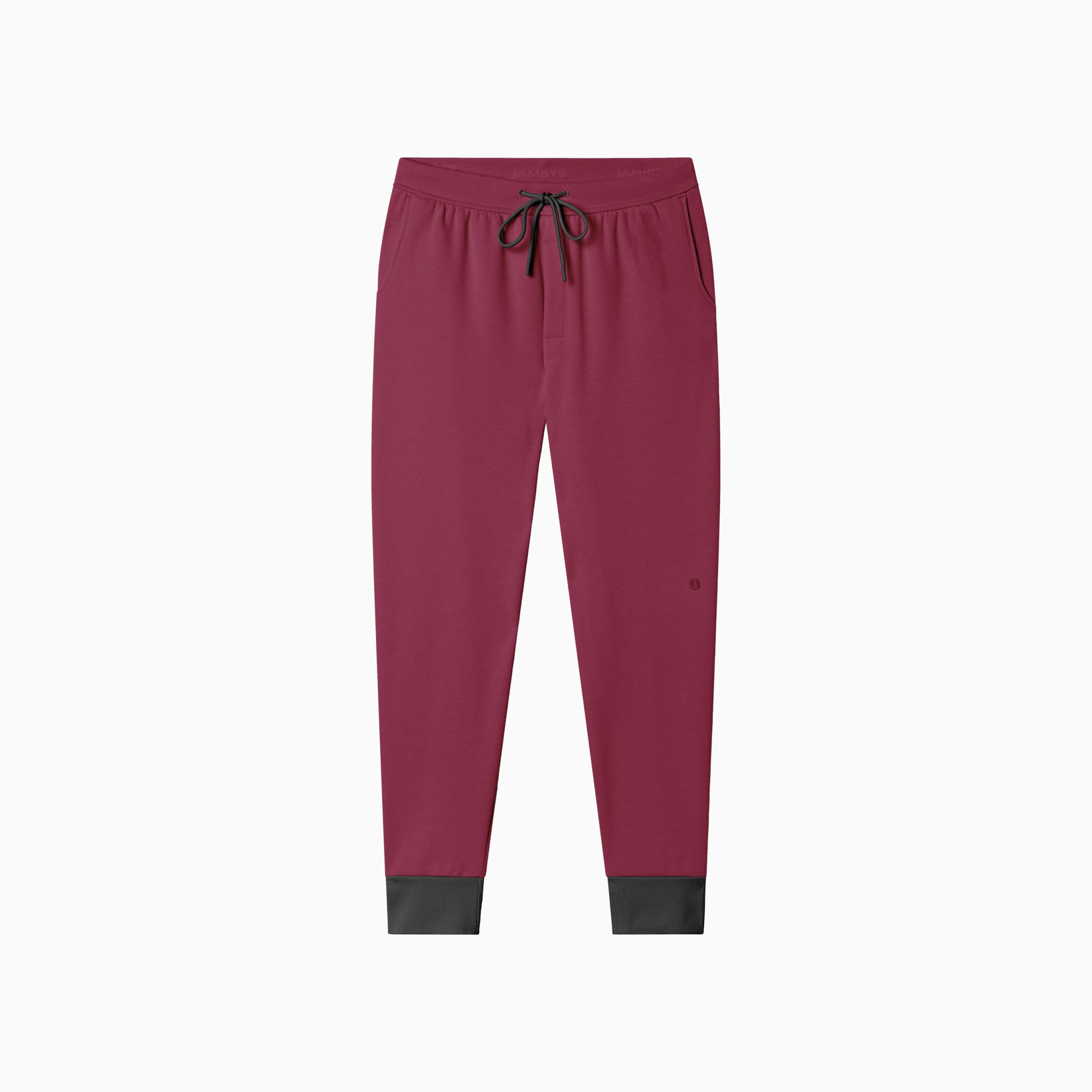 Chilluxe Brushed Fleece Joggers | Burgundy