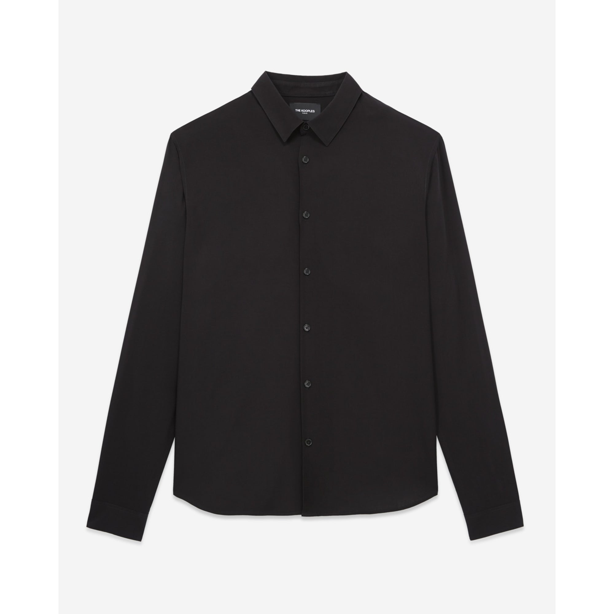 Classic-Collar Shirt | Men | Black