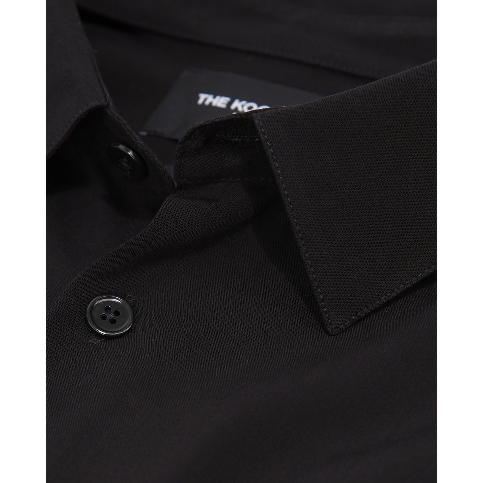 Classic-Collar Shirt | Men | Black