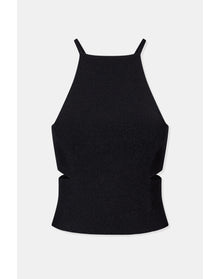 Claudia Laced Top | Black