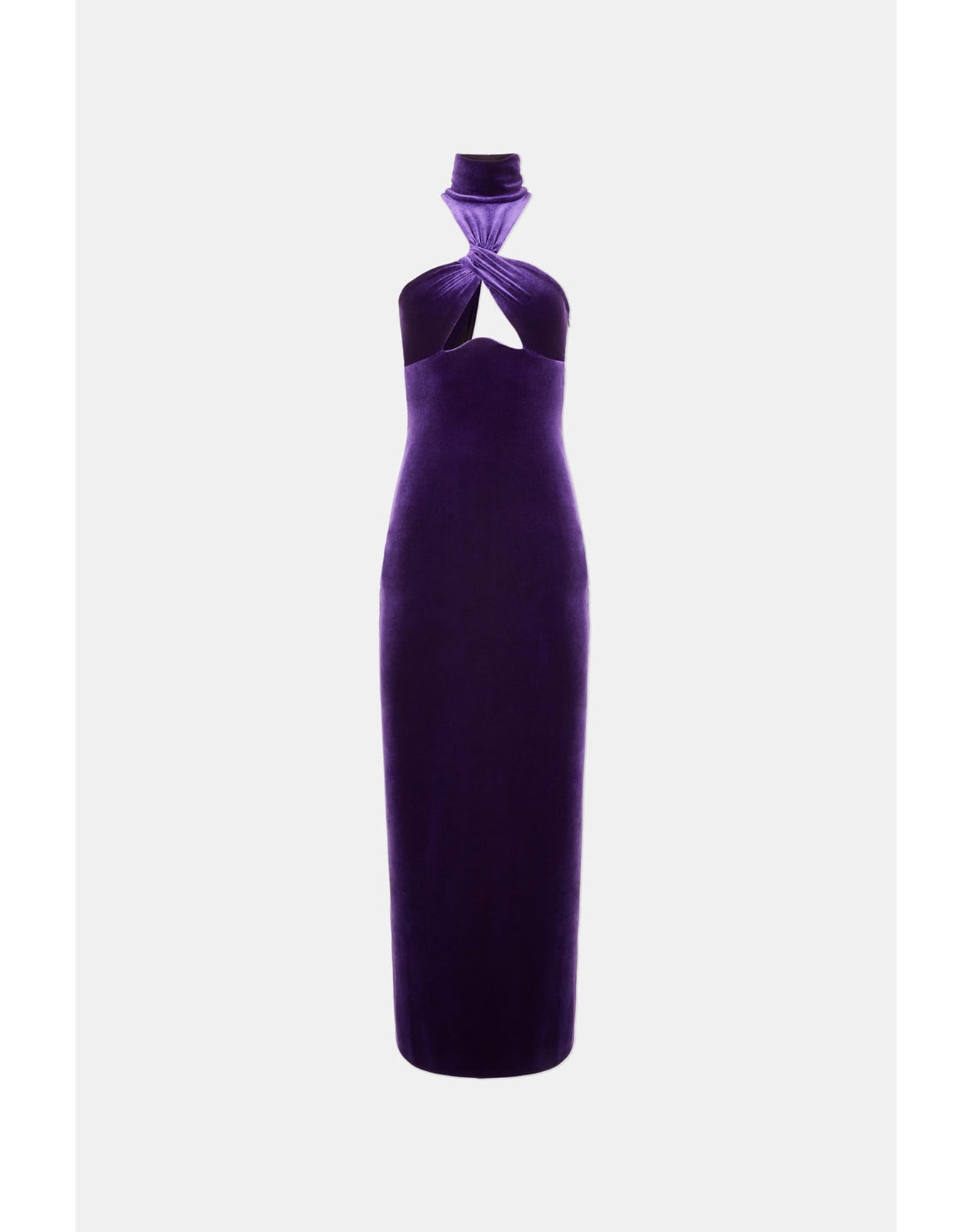 Cleveland Velvet Dress | Purple