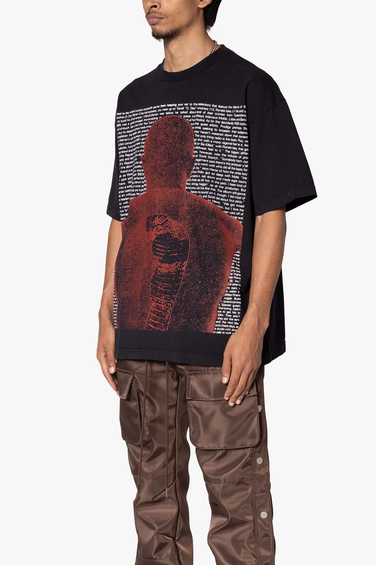 Cobra Tee | Washed Black