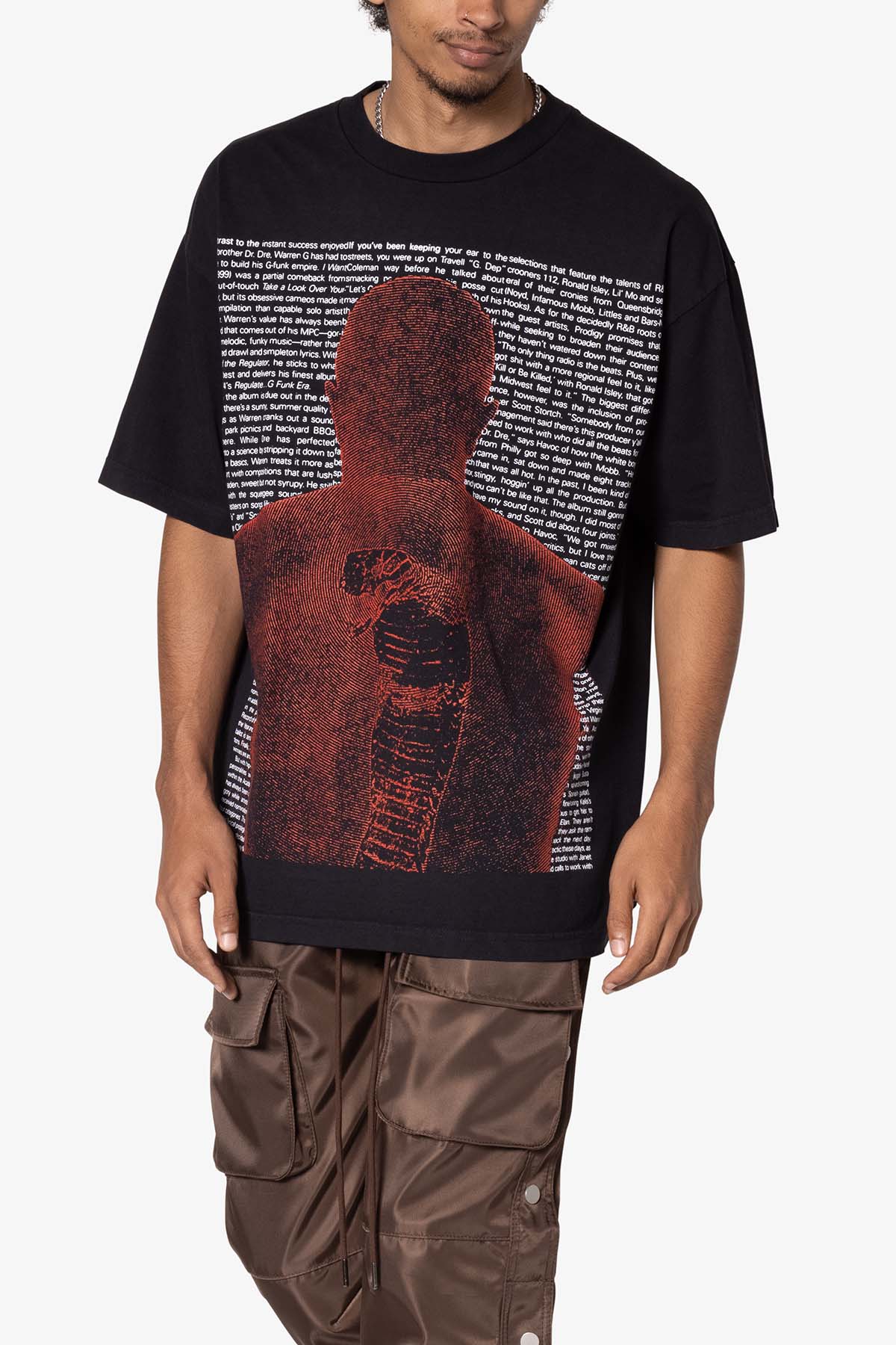 Cobra Tee | Washed Black