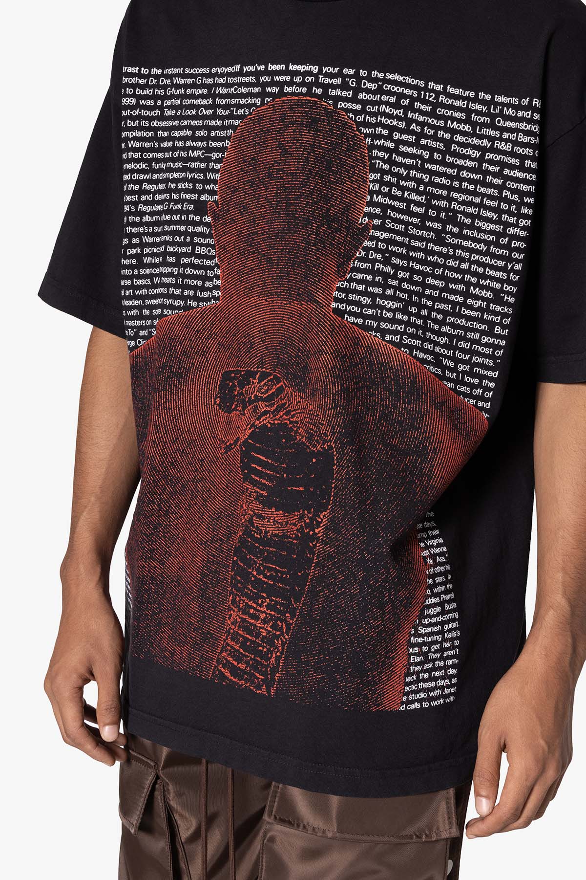Cobra Tee | Washed Black