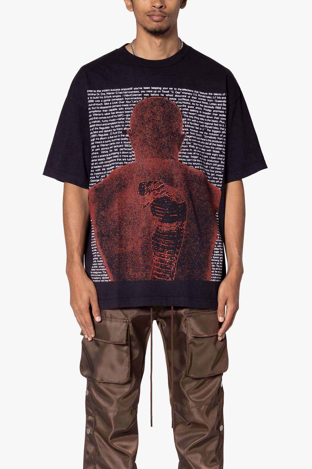 Cobra Tee | Washed Black