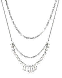 Colette Shaker Statement Necklace - Silver | Plated Silver