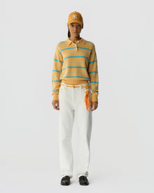 Collegiate Stripe Polo | Sorbet Combo