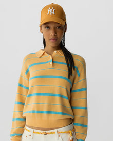 Collegiate Stripe Polo | Sorbet Combo