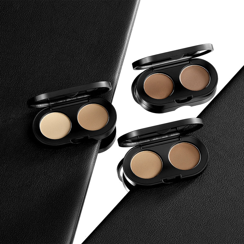 Color + Shape Brow Powder Duo | Dark Brow
