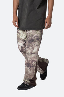 Contrast Bootcut Sweatpants | Hunter Camo