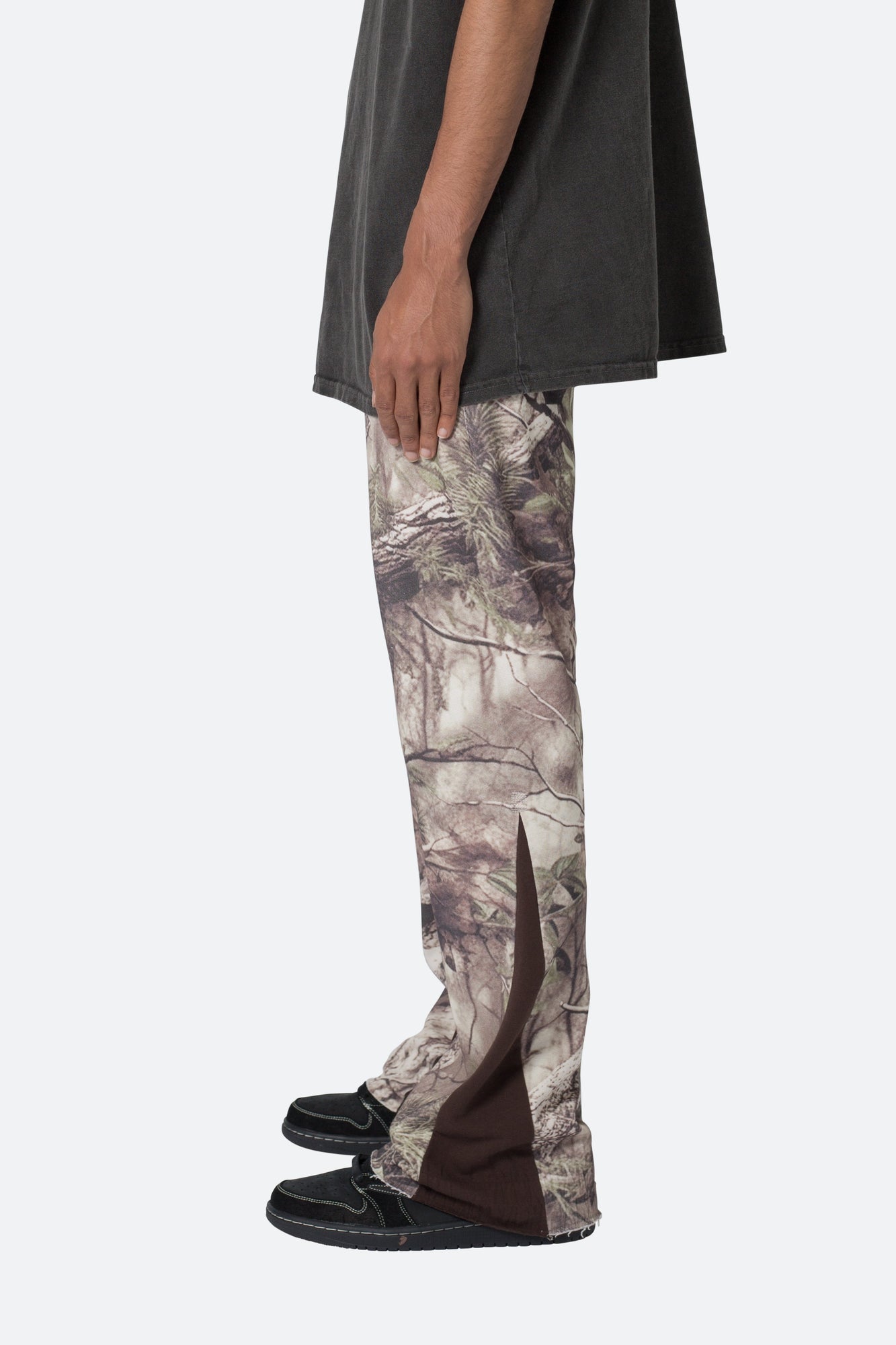 Contrast Bootcut Sweatpants | Hunter Camo
