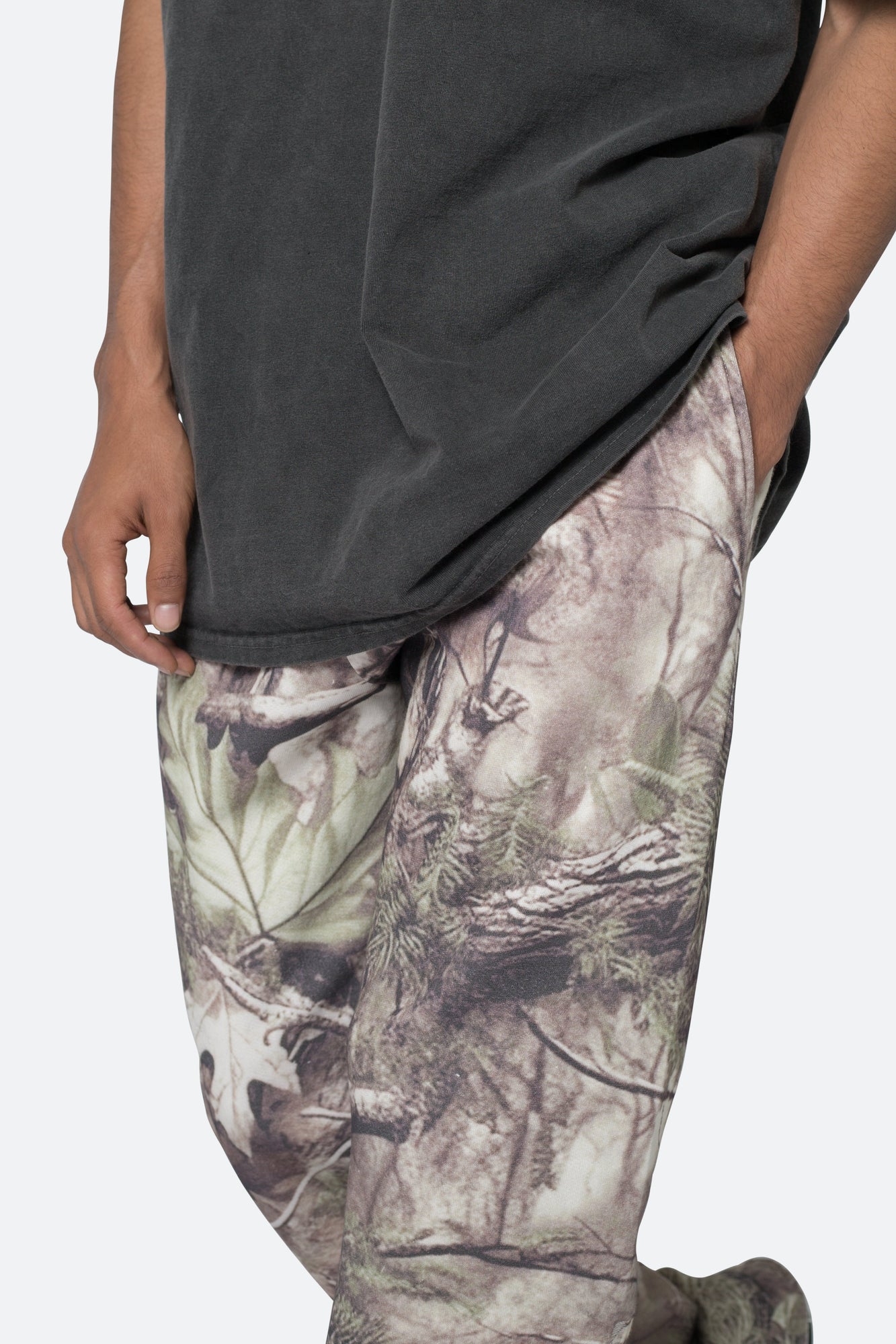 Contrast Bootcut Sweatpants | Hunter Camo