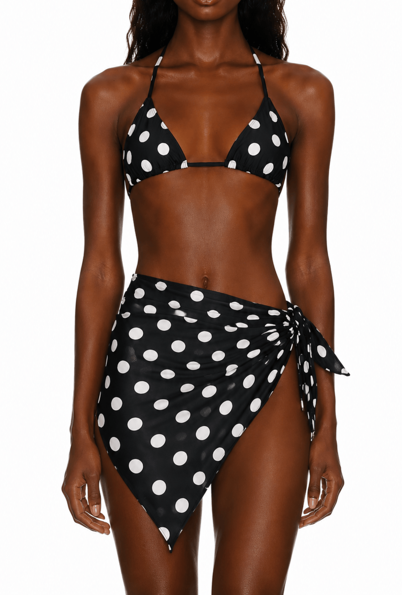 The Bandana | Polka Dot Noir