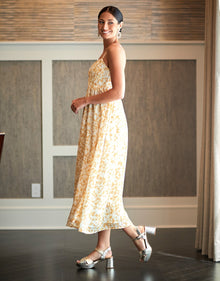 Cosmos Sandal | Soft Gold Leather