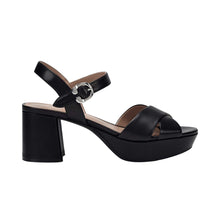Cosmos Sandal | Black Leather