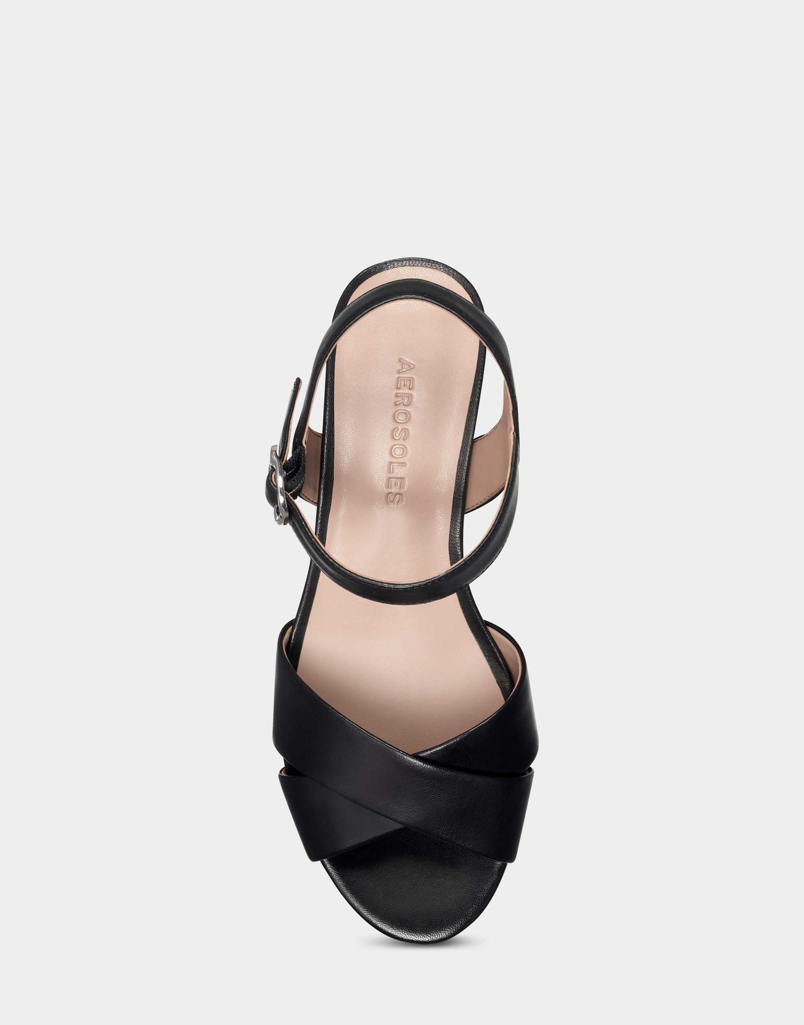 Cosmos Sandal | Black Leather