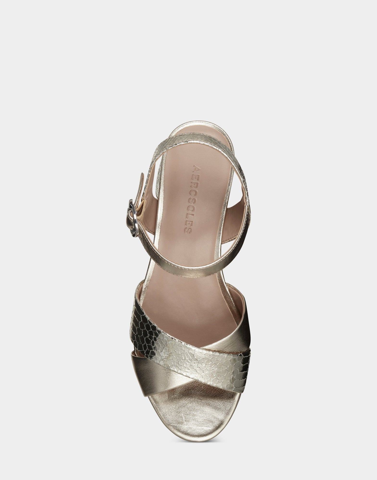 Cosmos Sandal | Soft Gold Leather