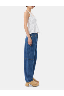 Cotton Poplin Smock Top | Bright White
