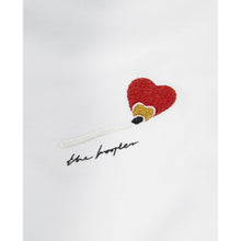 Cotton T-Shirt W/ Matchstick Embroidery | Women | White