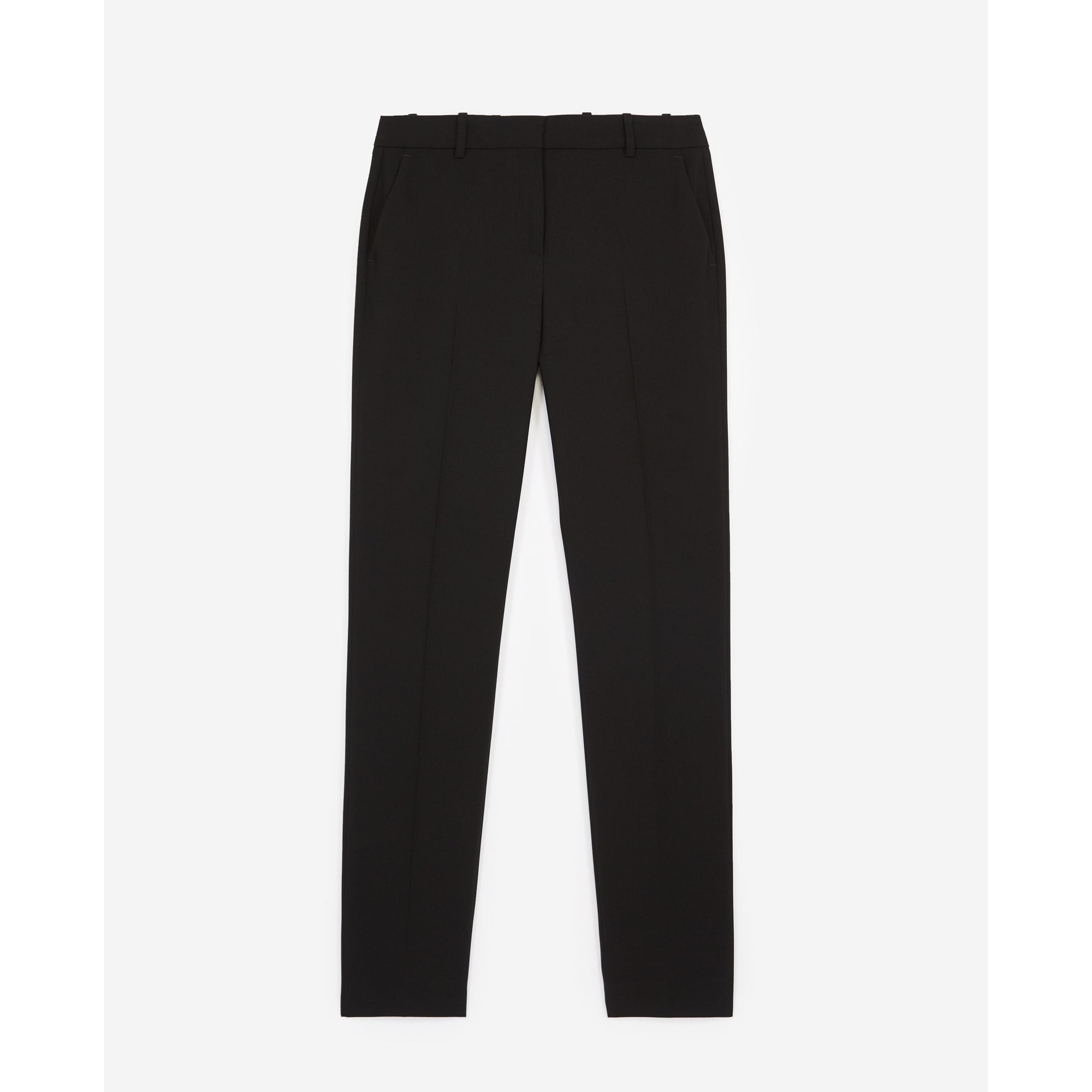 Crepe Suit Pants | Women | Black