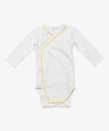 Kids Unisex | Crossbody Onesie | White/Yellow