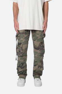 D152 Cargo Pants | Woodland Camo