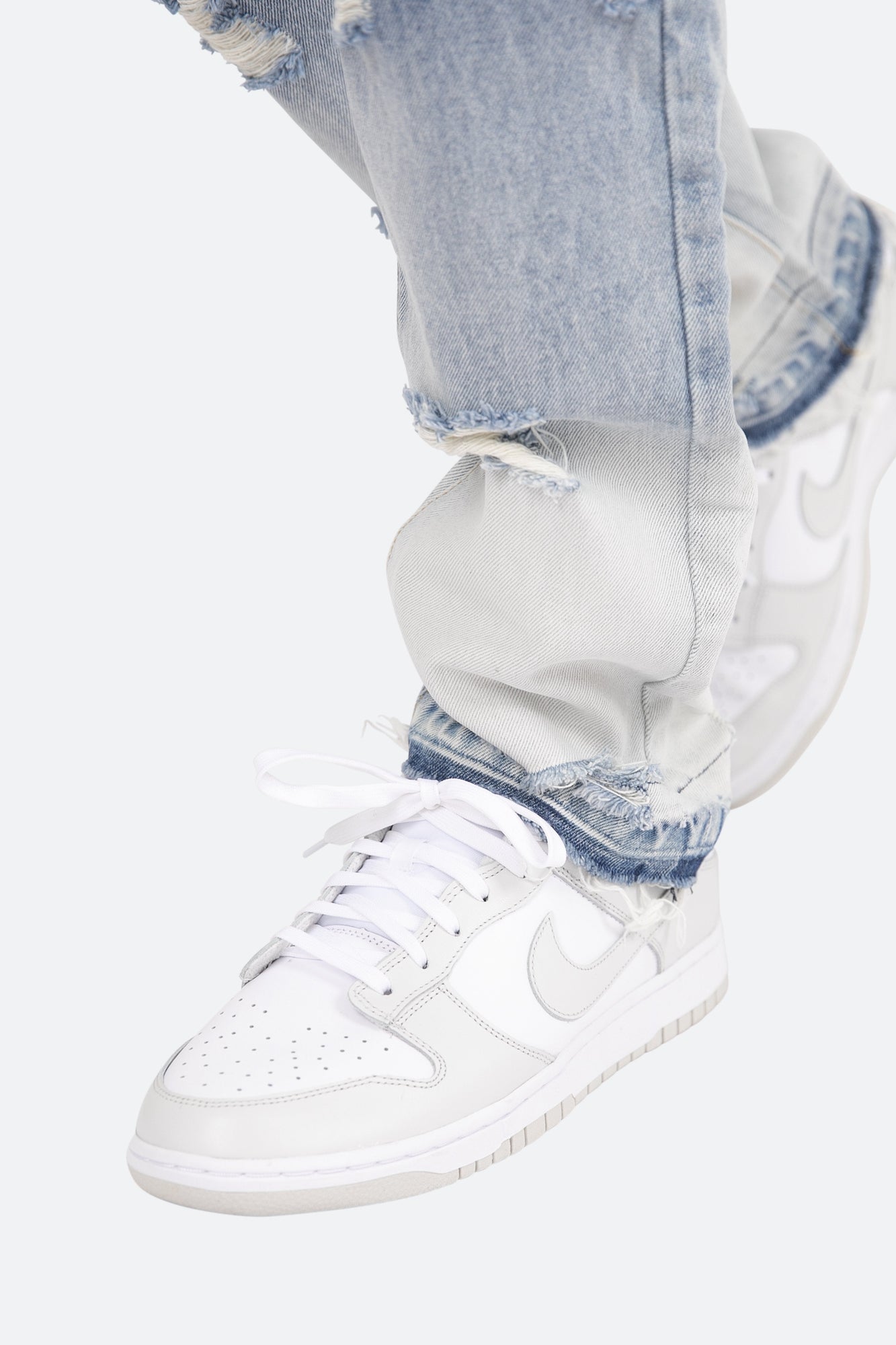 D293 Straight Denim | Blue x Yellow
