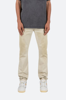 D450 Straight Denim | Tan