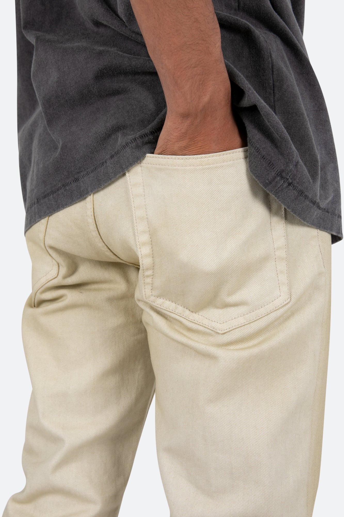D450 Straight Denim | Tan