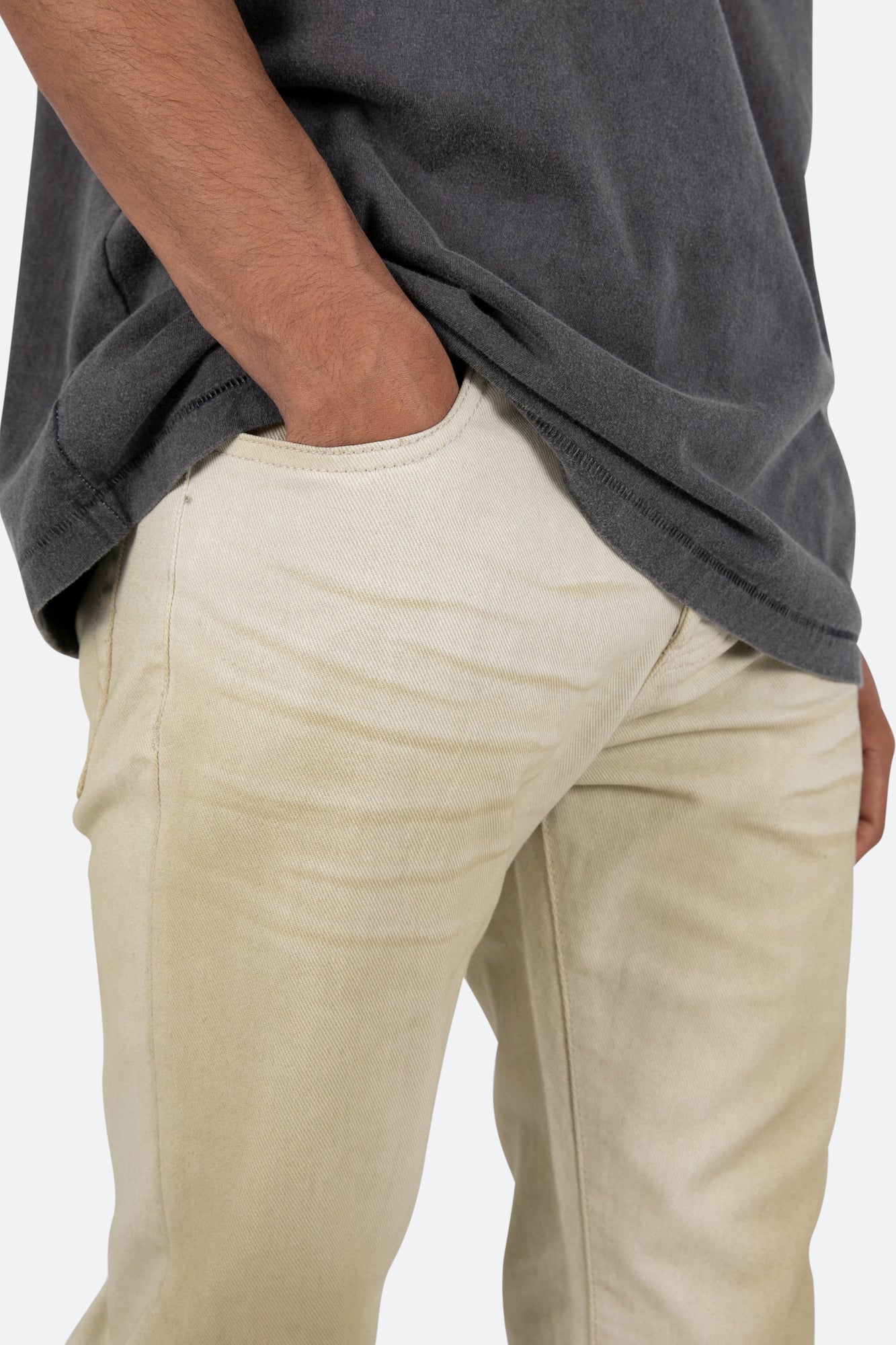 D450 Straight Denim | Tan