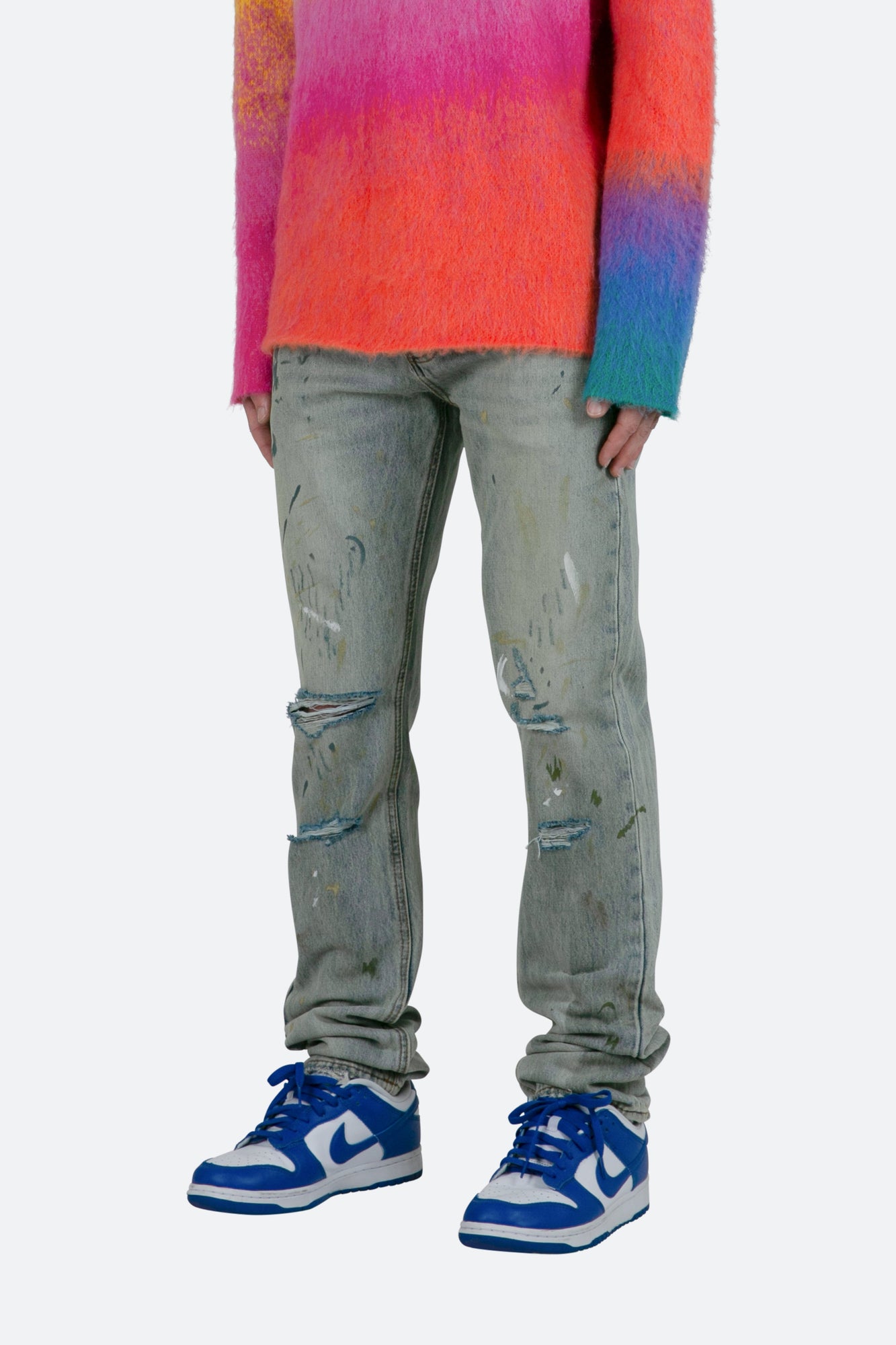 D492 Straight Denim | Blue