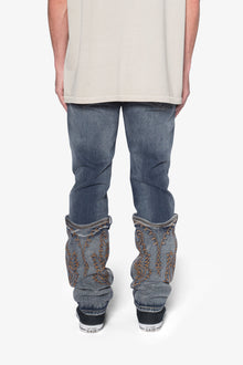 D663 Cowboy Denim | Black x Blue