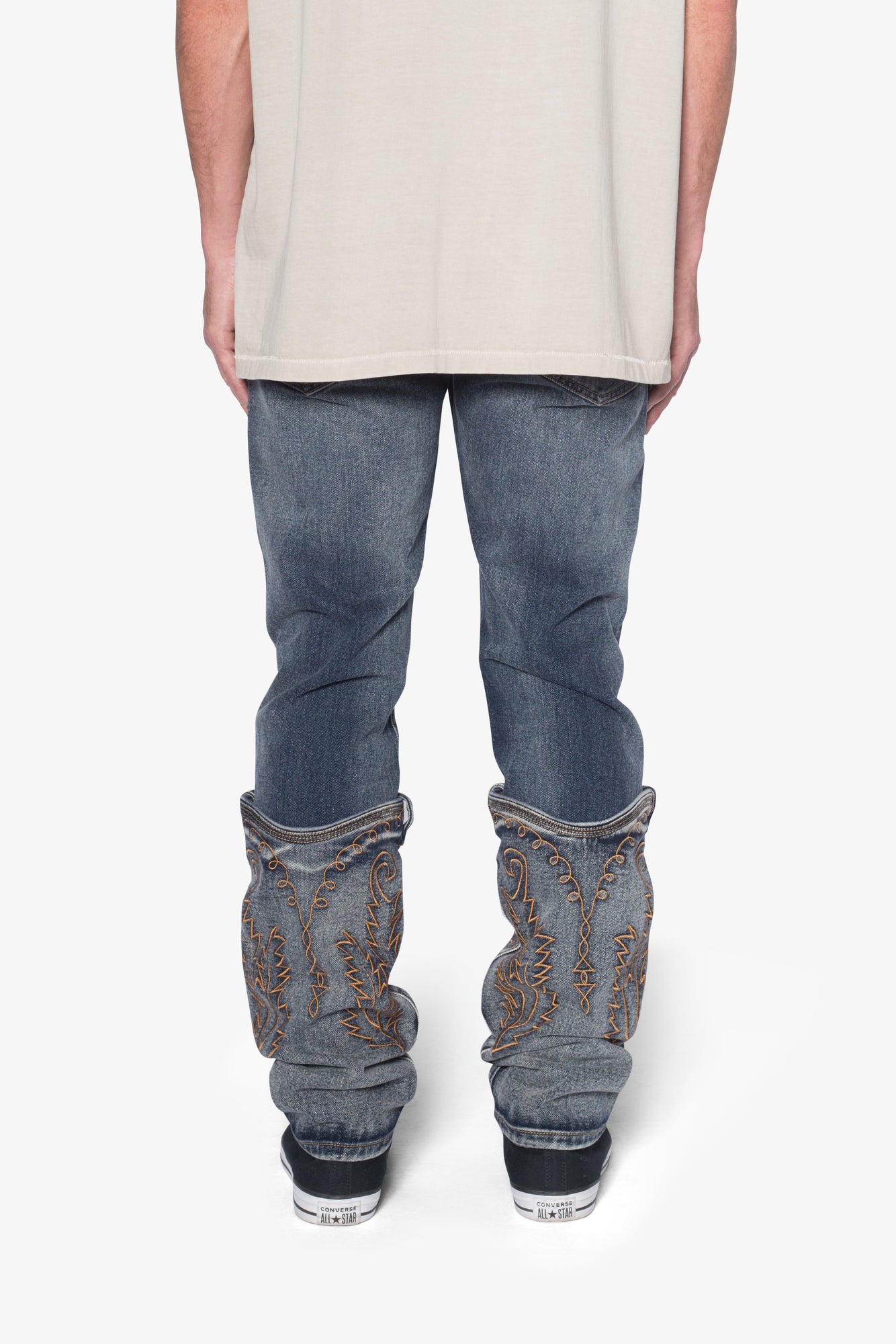 D663 Cowboy Denim | Black x Blue