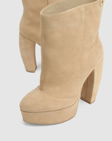 Womens | Dancer Suede Boot | Shell