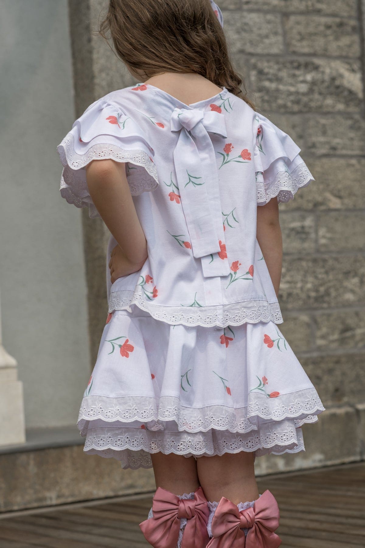 Tulip Cotton Blouse and Shorts Set | Tulip