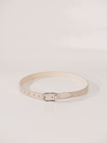Mija Suede Belt | Blush & Silver